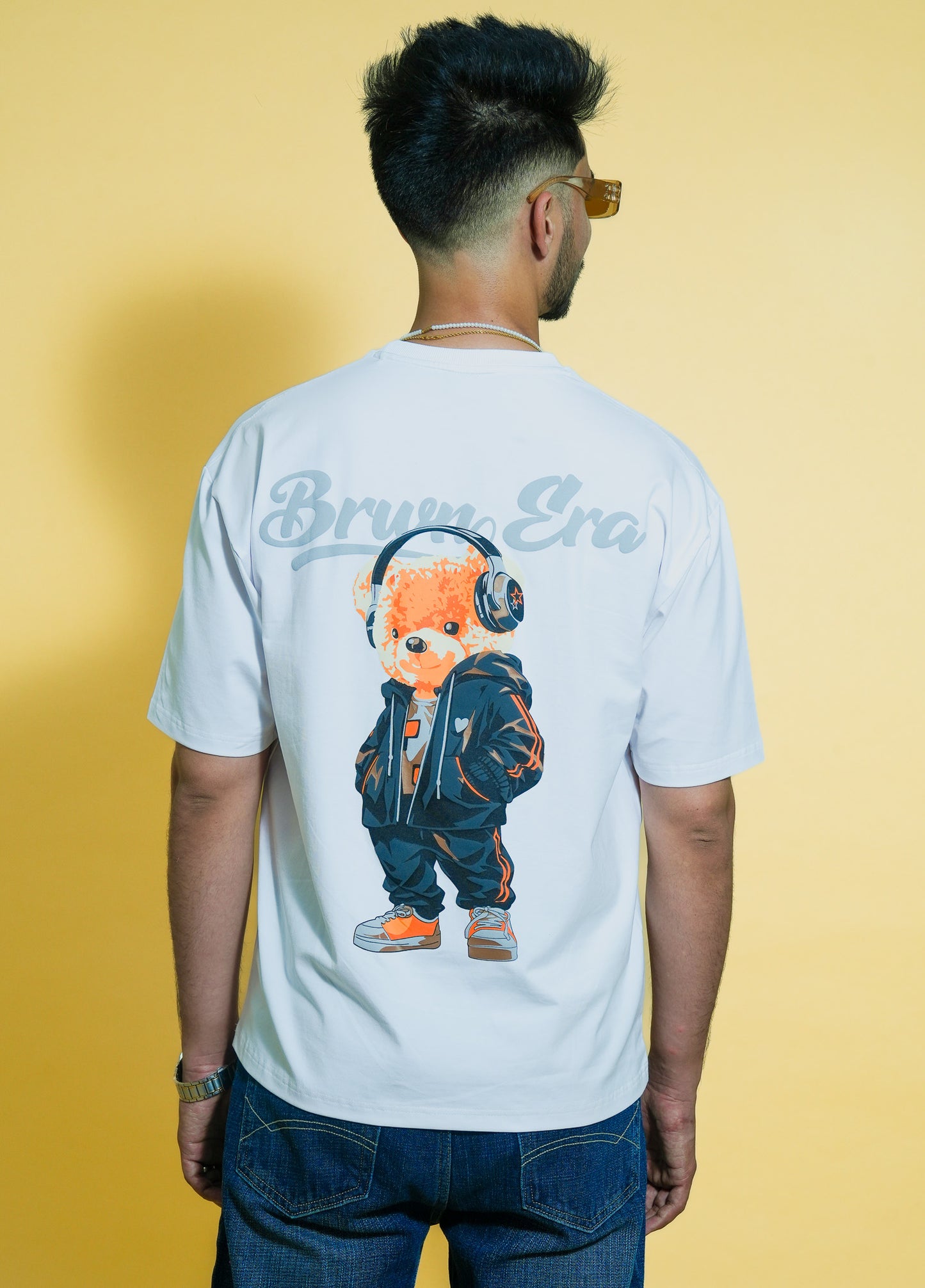 WHITE TEDDY T-SHIRT