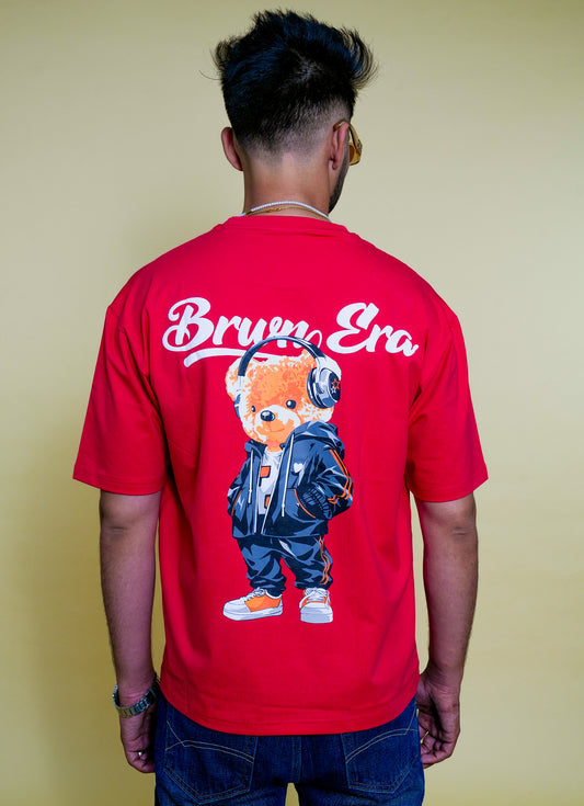 ROSE RED TEDDY T-SHIRT