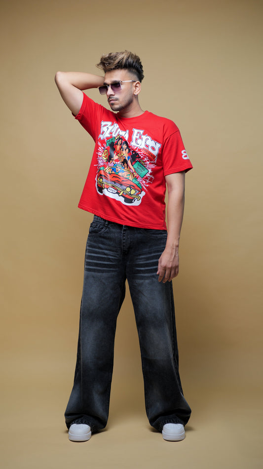 RED STREET FUN T-SHIRT