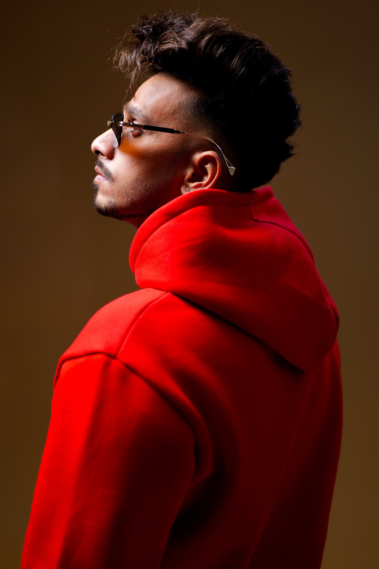 RED BRWN ERA WORLD LEGACY HOODIE