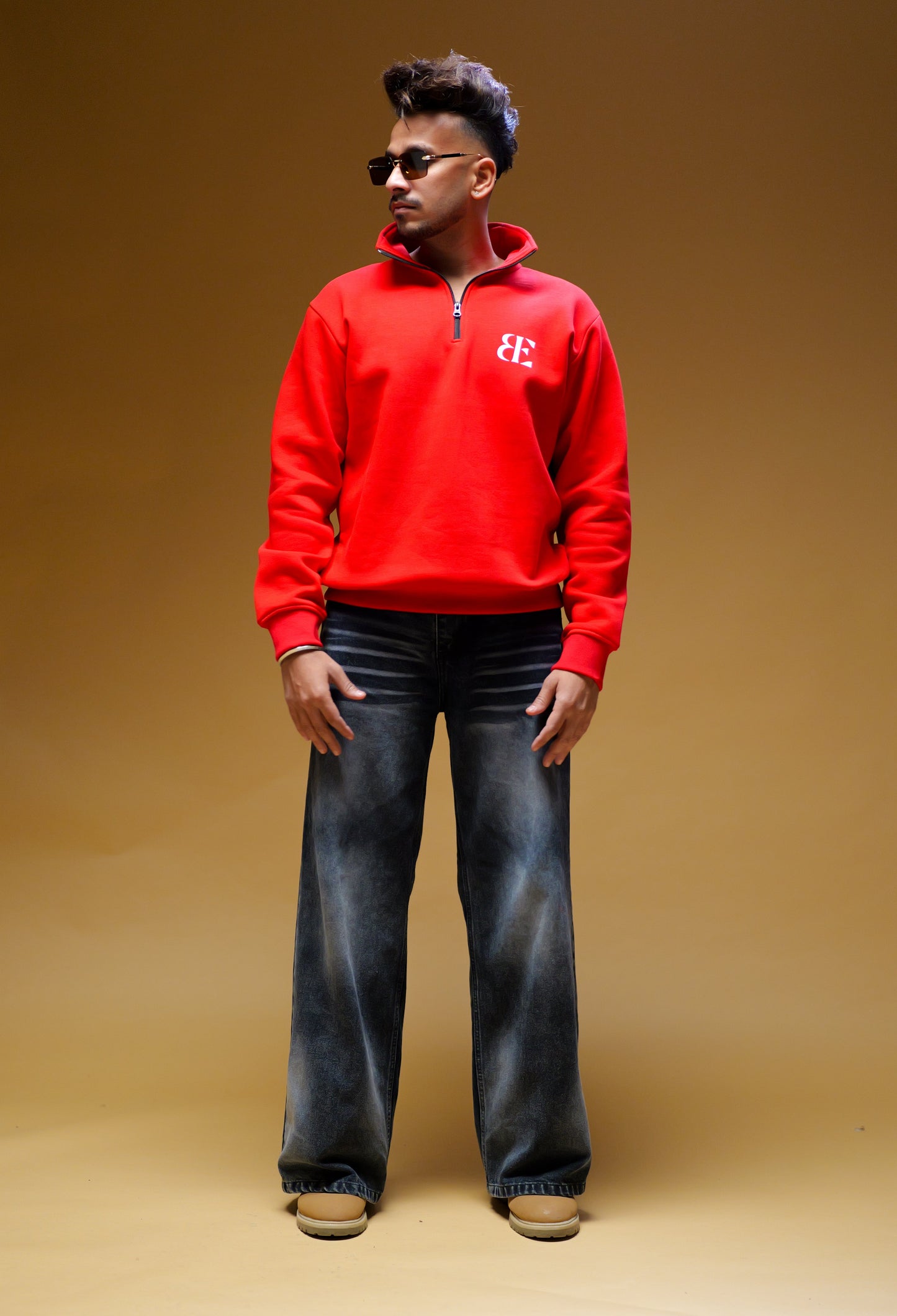 RED STREET SIGNATURE HALF-ZIP