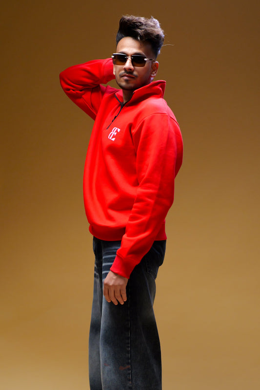 RED STREET SIGNATURE HALF-ZIP