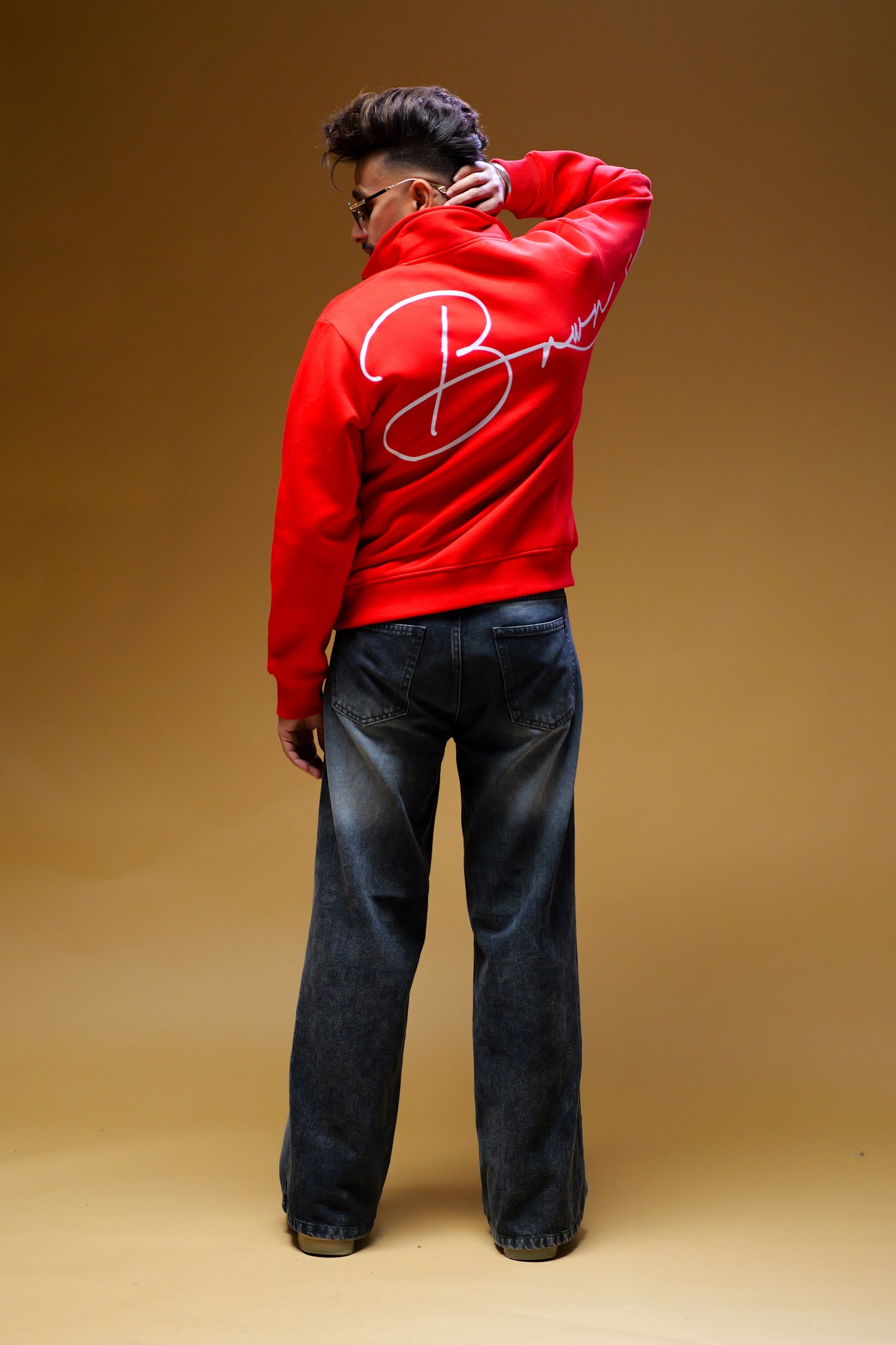 RED STREET SIGNATURE HALF-ZIP